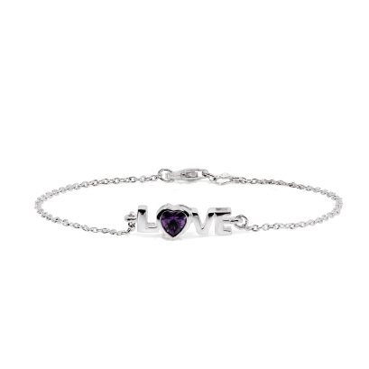 Sterling silver &#039;LOVE&#039; bracelet