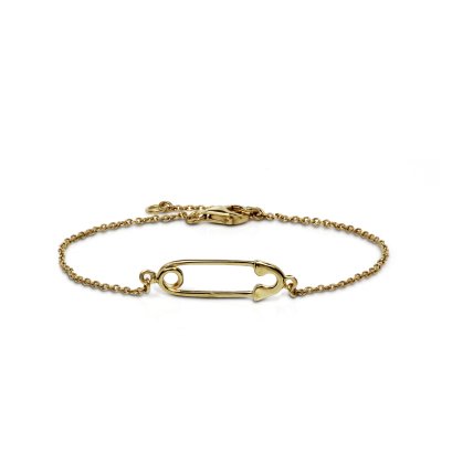 Brooch Bracelet 18K Gold Plate
