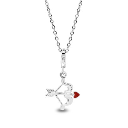 Sterling silver &#039;Cupid arrow &#039; Pendant