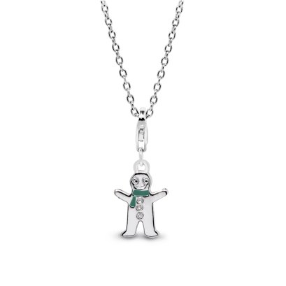 Sterling silver &#039; Snow Man&#039; Pendant