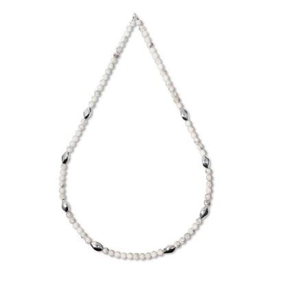 Sterling Silver Pearl Necklace