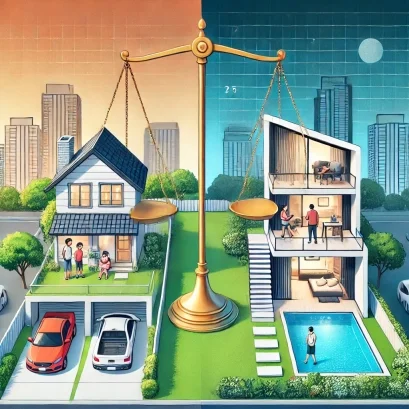 房屋 VS 公寓：深入了解各个维度：选哪一个最有价值？