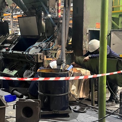 Inspection & Maintenance DISA Shot blasting machine