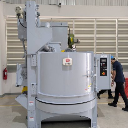 บริการติดตั้งเครื่องพ่นทราย รุ่น: SNTX-II