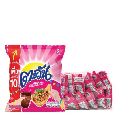 ตะวัน ข้าวเกรียบ รสลาบ 16 ก. x 12