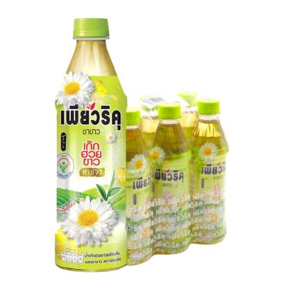 เพียวริคุ ชาขาวพร้อมดื่ม รสเก๊กฮวย 350 มล. x 6