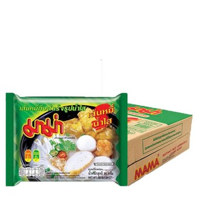 มาม่า เส้นหมี่กึ่งสำเร็จรูปน้ำใส 55 กรัม x 30 ซอง