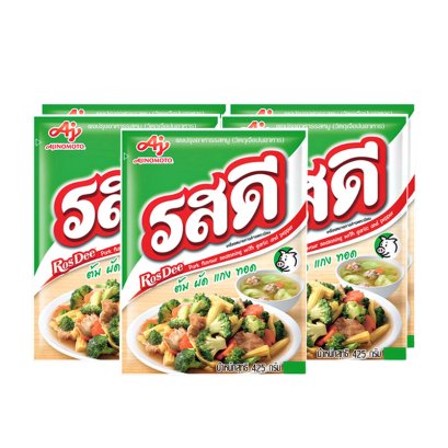 รสดี ผงปรุงรส รสหมู 400 ก. x 5