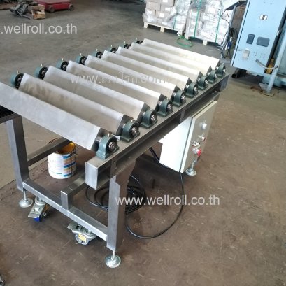 รางลูกกลิ้งเหลี่ยม(Settiling conveyor)