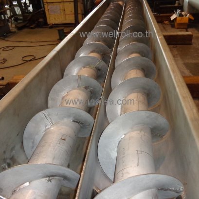 สกรูลำเลียงแบบ2แกน(Twin screw conveyor)