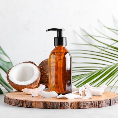 สูตรเครื่องสำอางที่ใช้น้ำมันมะพร้าวสกัดเย็น