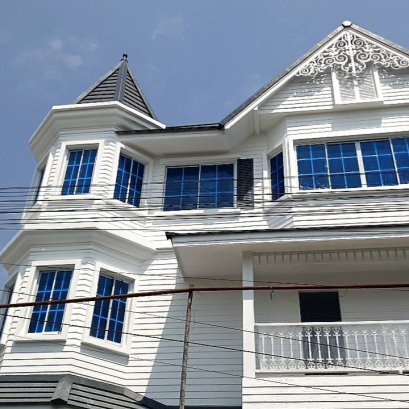 งานสร้างบ้านพักอาศัย 3 ชั้น ถนนรามอินทรา