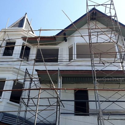 งานสร้างบ้านพักอาศัย 3 ชั้น ถนนรามอินทรา