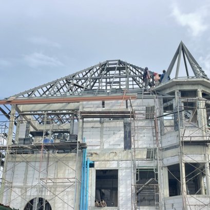 งานสร้างบ้านพักอาศัย 3 ชั้น ถนนรามอินทรา