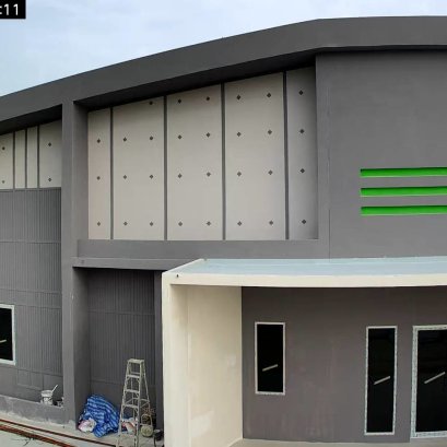 งานก่อสร้างโรงงาน KI   (บ้านบึง)