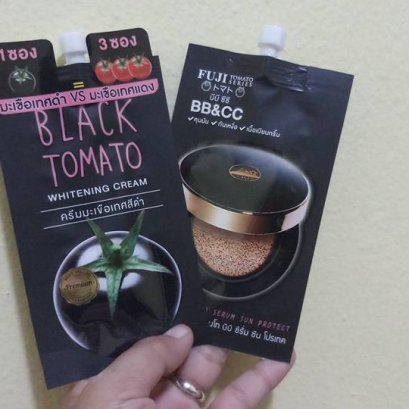 ครีมมะเขือเทศดำ & บีบีมะเขือเทศดำ คู่หูสุดปัง!!