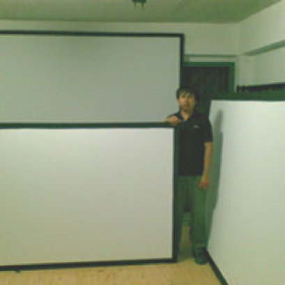 การเลือกจอโปรเจคเตอร์