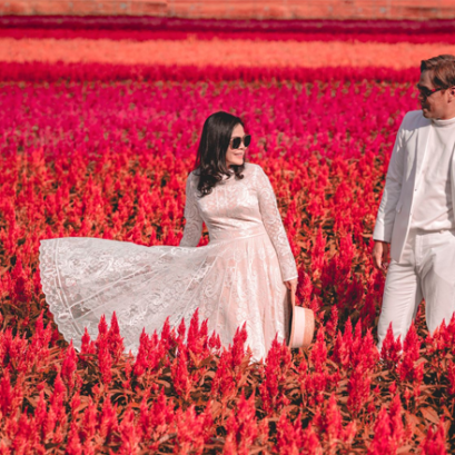 ถ่ายภาพสวนดอกไม้