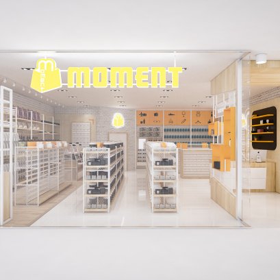 ออกแบบ 3D ร้าน MOMENT  ร้านจำหน่ายกิ๊ฟช็อป
