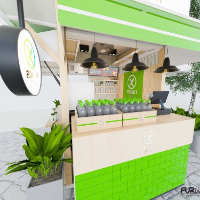 ออกแบบร้าน  ร้าน สวนมา @ เอเชียทีค เดอะ ริเวอร์ฟร้อนท์