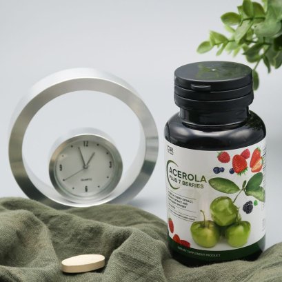 วิตามินซี 7 (ซี อะเซโรล่า พลัสเซเว่นเบอร์รี่)