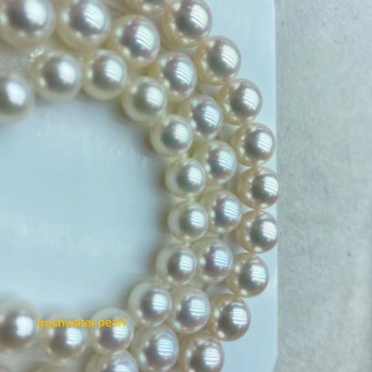 AK Pearl ไข่มุกจีนคู่ต่อสู้ที่น่าสะพรึงของ Akoya ญี่ปุ่น