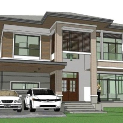 แบบบ้าน Contemporary style-01
