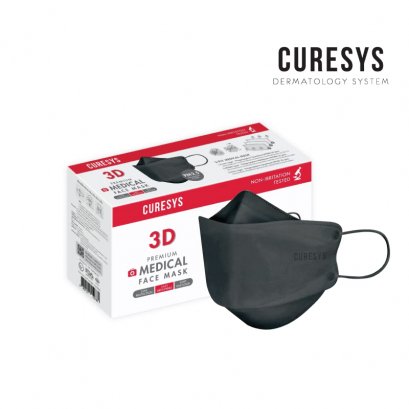 Curesys 3D Medical Face Mask Black
