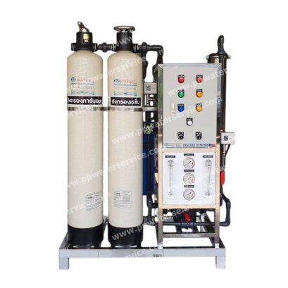 เครื่องกรองน้ำRO3Q 3000ลิตร/วัน(Manual) เฟรมสแตนเลส