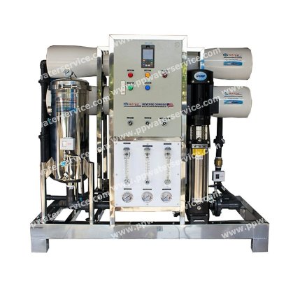 เครื่องกรองน้ำRO48Q 48000ลิตรต่อวัน2Q/ชั่วโมง(เฟรมสแตนเลส)