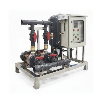 Booster Pump LEO EMH8-3/3 1.75HP380V tank100l