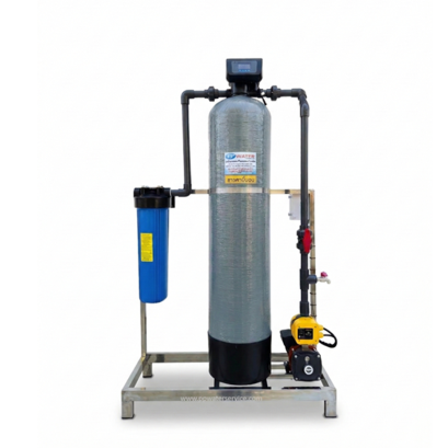 เครื่องกรองน้ำประปา น้ำขุ่น ถังกรองFRP12x52"บิ๊กบูล20"(Auto)