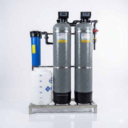 Groundwater filter turbid water tap FRP tank 12x52" (Auto)