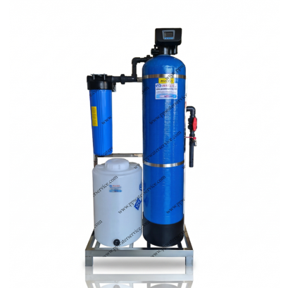 เครื่องกรองน้ำบาดาล ถังกรองไฟเบอร์FRP12x52"(Auto)