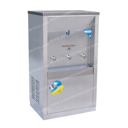 ตู้ทำน้ำเย็นสแตนเลส 3 หัวก๊อก  Maxcoo MC-3P​