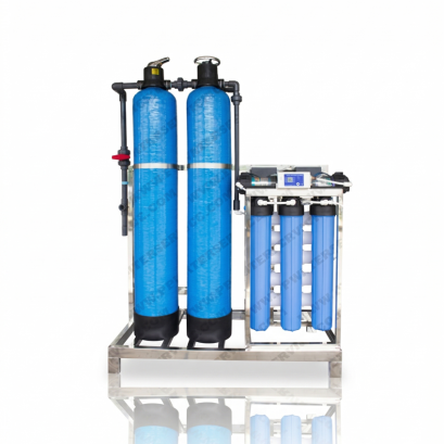 เครื่องกรองน้ำRO 2400 ลิตร/วัน (Manual)เฟรมสแตนเลส