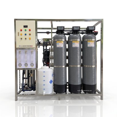 RO Water Purification System (24000 L/day)FRP12-3A &amp; UV 30W