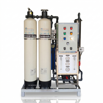 เครื่องกรองน้ำRO3Q 3000ลิตร/วัน(Manual) เฟรมสแตนเลส