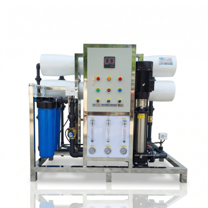 เครื่องกรองRO48Q 48000ลิตรต่อวัน2Q/ชั่วโมง(เฟรมสแตนเลส)