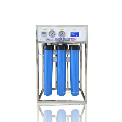 เครื่องกรองน้ำดื่ม RO600 ลิตร/วัน150GPD เฟรมสแตนเลส
