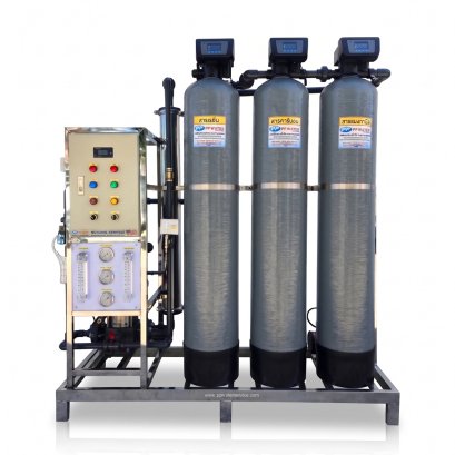 เครื่องกรองน้ำRO6Q 6000ลิตร/วัน รุ่น RO6QFRP10-3A