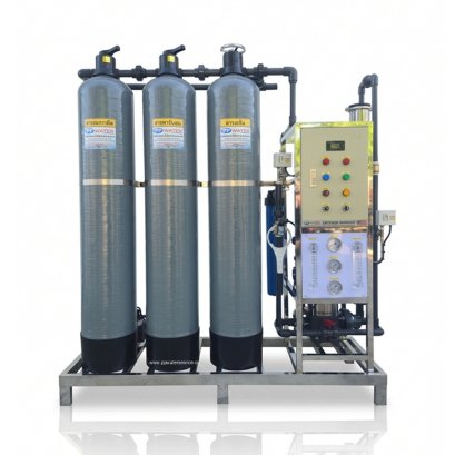 เครื่องกรองน้ำRO6000ลิตร/วัน รุ่น RO6QFRP10-3M