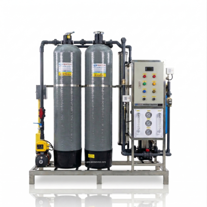 เครื่องกรองน้ำRO6Q 6000ลิตร/วัน ถังFRP12x52" Manua