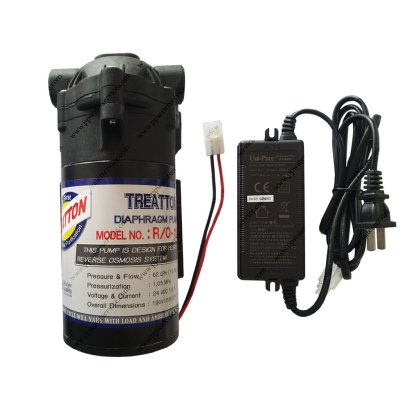ปั๊มน้ำไดอะแฟรมRO150G  24VDCเครื่องกรองRO600