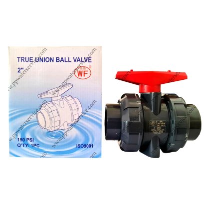 บอลวาล์วยูเนี่ยน WF UPVC ANSI TrueUnion Ball Valve 2&quot;