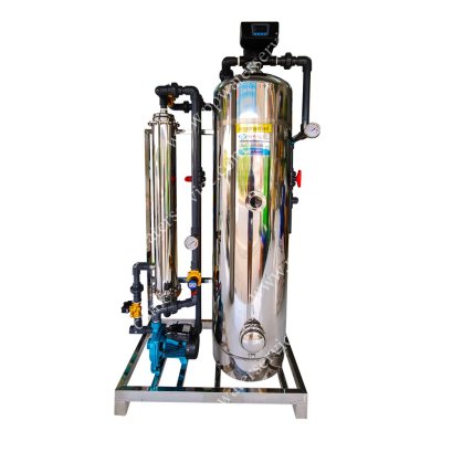เครื่องกรองน้ำ UF(Ultra Filtration)ถังสแตนเลส16นิ้ว (Auto)