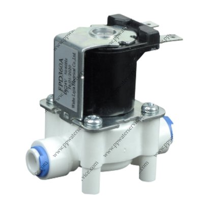 โซลินอยวาล์ว24VDC 1/4&quot; 2หุน เครื่องกรองน้ำ