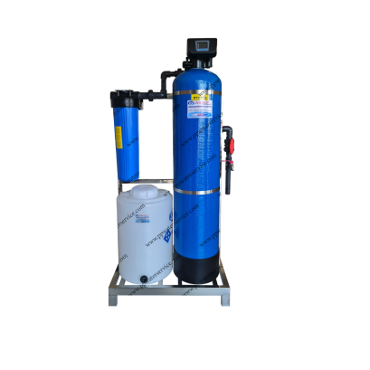 เครื่องกรองน้ำบาดาล ถังกรองไฟเบอร์FRP12x52&quot;(Auto)