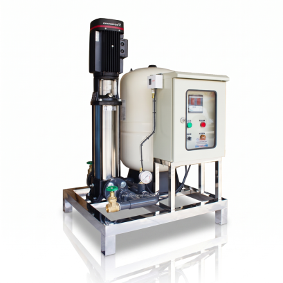 ปั๊มน้ำอัตโนมัติเดี่ยวPump GrundfosCR3-25 2.2kw380v tank100L