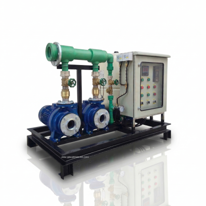 Boosterปั๊มน้ำVFD EBARA 3D40-160/4.0 5.5HP380V tank100L